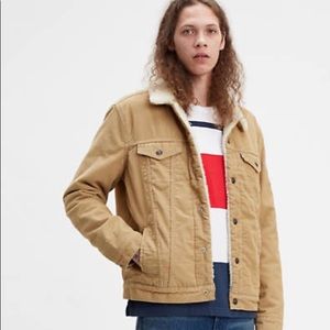 Levi’s corduroy Sherpa jacket